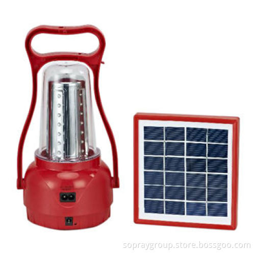 Solar Lantern, High Capacity/Maintenance-free Lead-acid Battery/Green/Energy-saving/2.0W Poly Panel